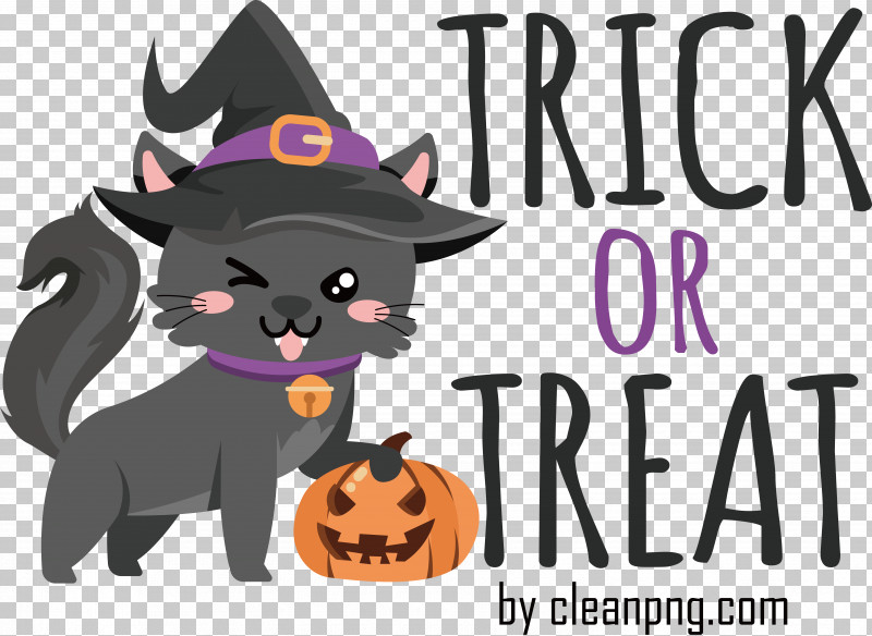 Halloween PNG, Clipart, Black Cat, Halloween, Trick Or Treat Free PNG Download