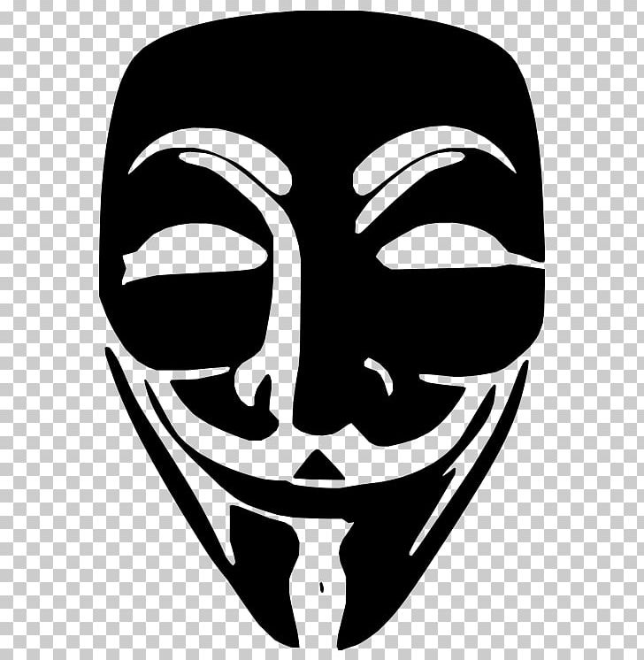 Anonymous Guy Fawkes Mask PNG, Clipart, Anonymous, Anonymous Mask, Art, Black And White, Clip Art Free PNG Download