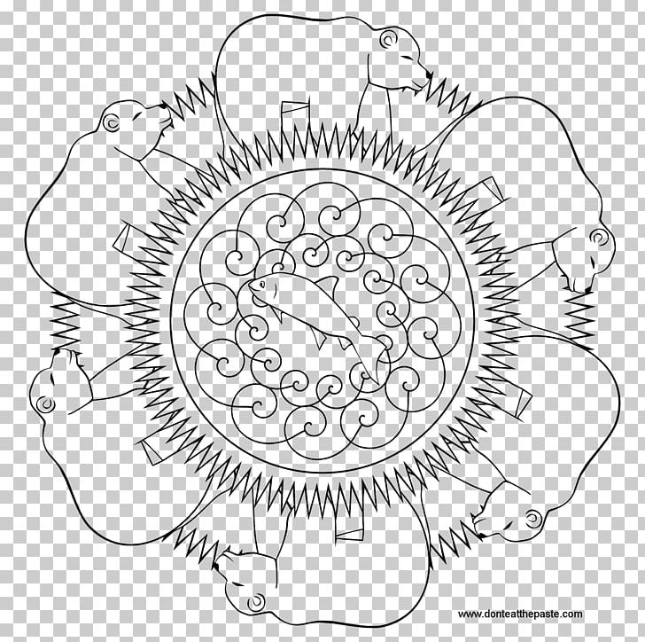 Coloring Book Animal Mandala Child PNG, Clipart, Adult, Area, Artwork, Attentional Control, Black Free PNG Download