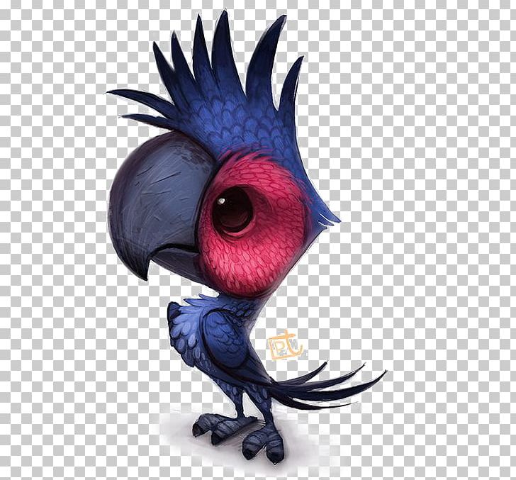 Bird Digital Art Cockatoo PNG, Clipart, Animals, Beak, Birds, Cartoon, Chicken Free PNG Download