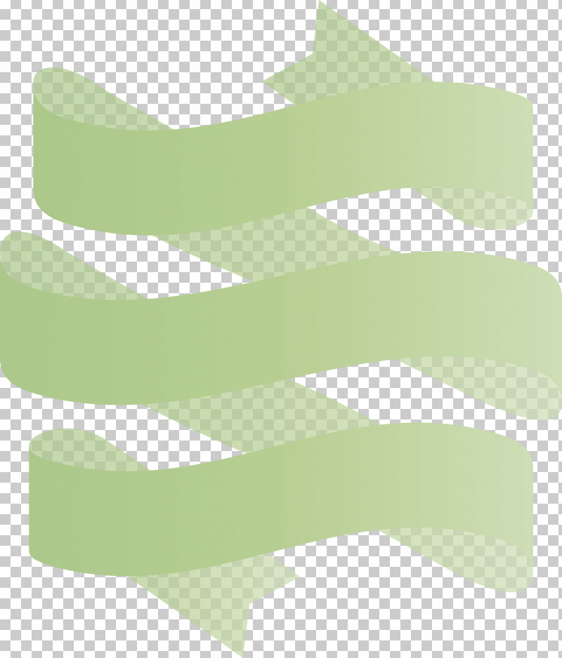 Ribbon PNG, Clipart, Geometry, Green, Line, Mathematics, Meter Free PNG Download