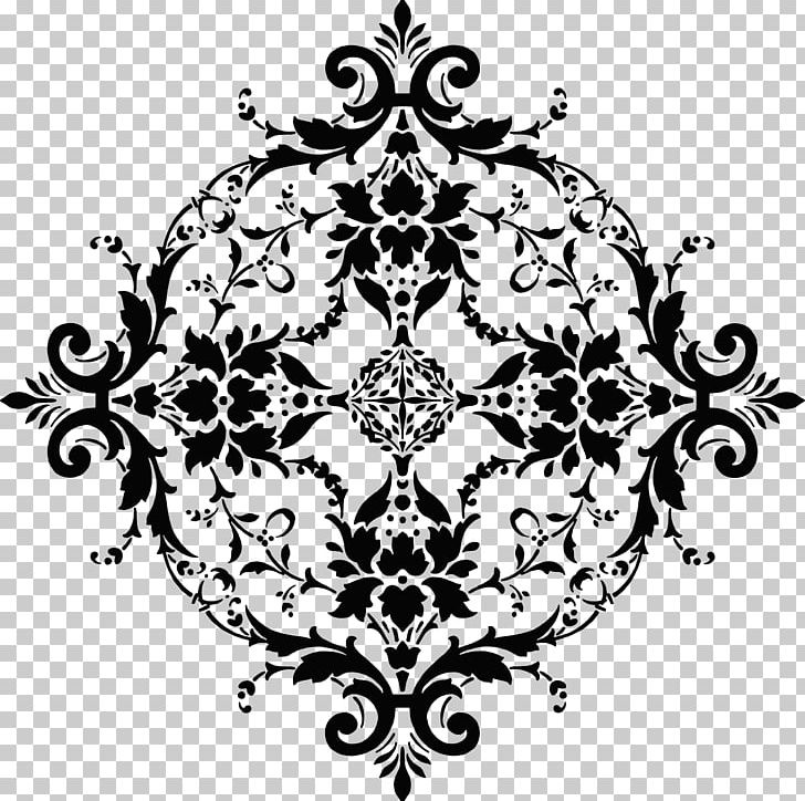 Floral Design Black And White Visual Arts PNG, Clipart, Art, Art Design, Black, Black And White, Circle Free PNG Download