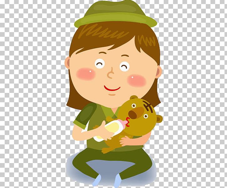 Vectormenez Clipart: Girl Zookeeper Clipart Girl Cartoon Zoo Keeper