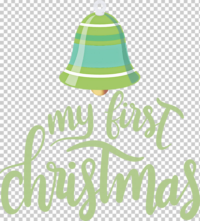 My First Christmas PNG, Clipart, Geometry, Green, Line, Logo, M Free PNG Download