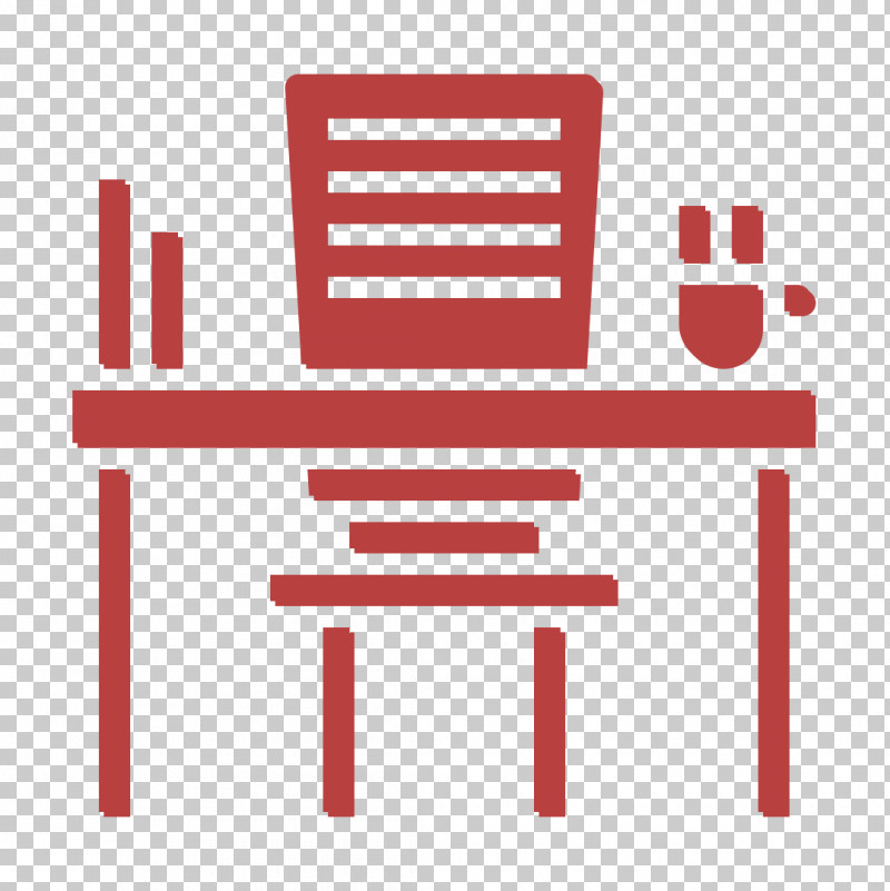 Desk Icon Classroom Icon Office Stationery Icon PNG, Clipart, Chair, Classroom Icon, Desk Icon, Furniture, Line Free PNG Download