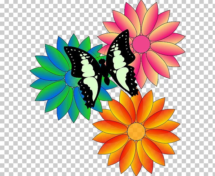 Flower PNG, Clipart, Art, Brush Footed Butterfly, Butterfly, Cut Flowers, Daisy Free PNG Download