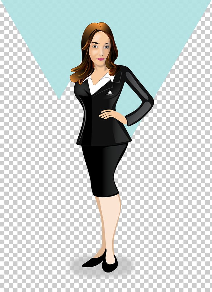 Business Animated Cartoon PNG, Clipart, Animated Cartoon, Brown Hair, Business, Daglig Leder, Girl Free PNG Download
