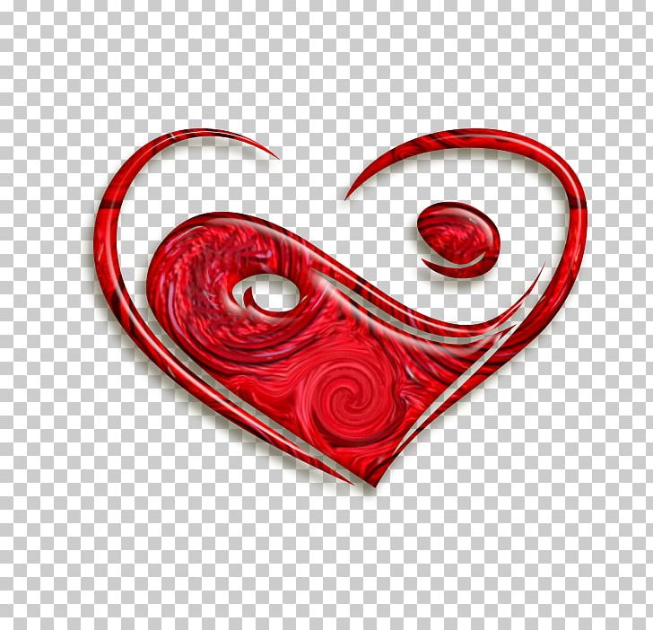 Yin And Yang Heart Drawing Red PNG, Clipart, Black And White, Circle, Closeup, Color, Drawing Free PNG Download
