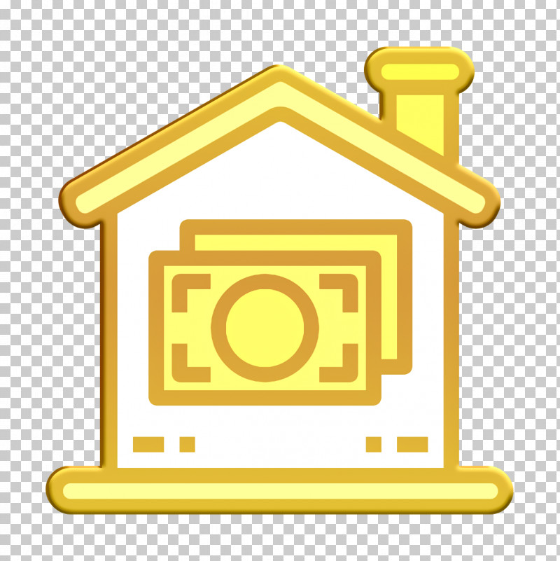 Home Icon Money Icon Sale Icon PNG, Clipart, Home Icon, Money Icon, Sale Icon, Symbol, Yellow Free PNG Download