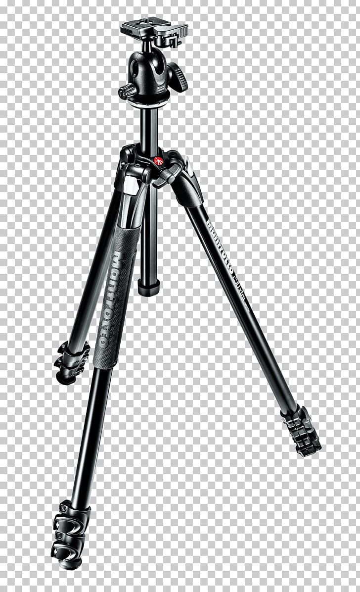 Ball Head Tripod Manfrotto Photography Camera PNG, Clipart, 2 W, Aluminium, Ball Head, Black And White, Camera Free PNG Download