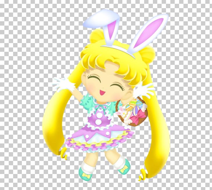 Easter Bunny Sailor Moon Rabbit Fiction PNG, Clipart, Baby Toys, Cartoon, Character, Easter, Easter Bunny Free PNG Download