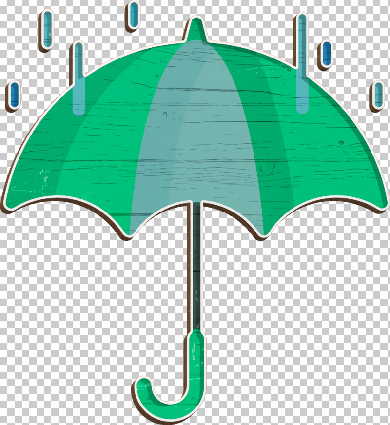 Umbrella Icon Weather Icon PNG, Clipart, Geometry, Green, Line, Mathematics, Microsoft Azure Free PNG Download