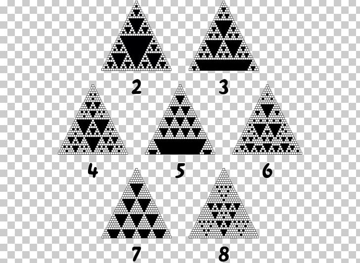 Pascal's Triangle Sierpinski Triangle Mathematics Multiple PNG, Clipart,  Free PNG Download