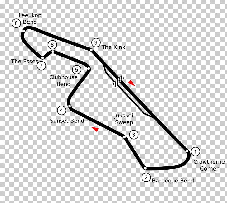 Kyalami 1967 South African Grand Prix 1968 South African Grand Prix Circuit Gilles Villeneuve Racing PNG, Clipart, Angle, Area, Auto Part, Auto Racing, Black And White Free PNG Download