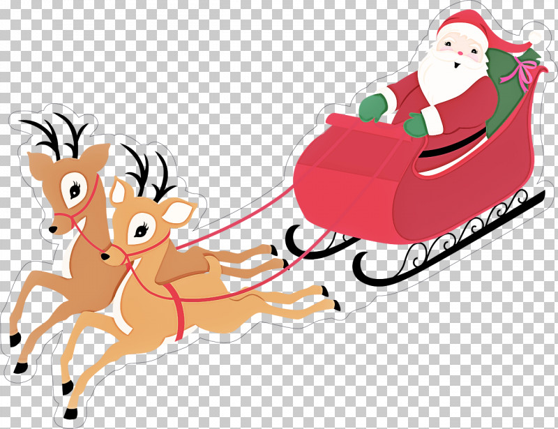 Santa Claus PNG, Clipart, Cartoon, Christmas, Christmas Eve, Santa Claus, Sled Free PNG Download