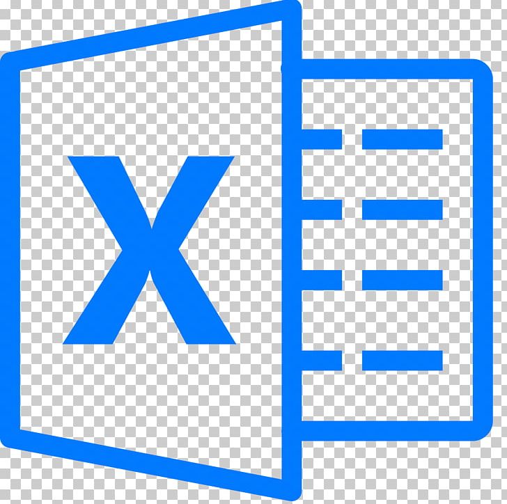 Microsoft Excel Computer Icons PNG, Clipart, Angle, Area, Blue, Brand, Computer Icons Free PNG Download
