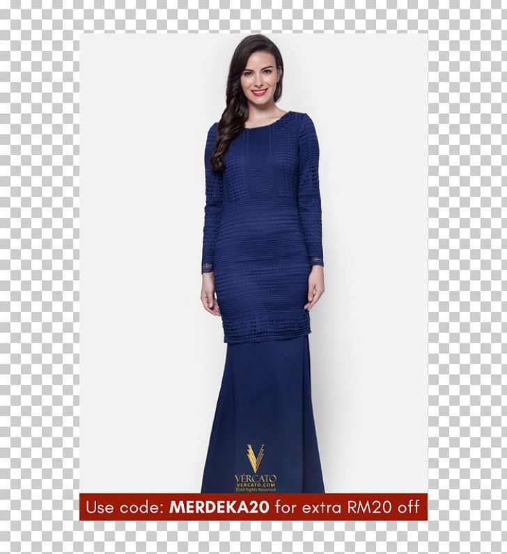 Navy Blue Baju Kurung Dress Fashion PNG, Clipart, Baju Kurung, Blue, Clothing, Cobalt Blue, Cocktail Dress Free PNG Download