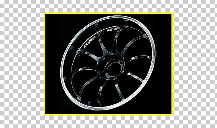 Car Yokohama Rubber Company ADVAN Wheel PNG, Clipart, Advan, Alloy Wheel, Automotive Tire, Automotive Wheel System, Black And White Free PNG Download