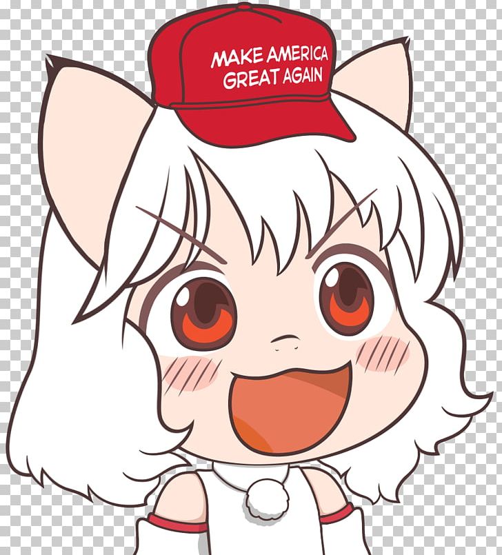T-shirt Make America Great Again Zazzle United States Clothing PNG, Clipart, Cat Like Mammal, Face, Fictional Character, Head, Homura Free PNG Download