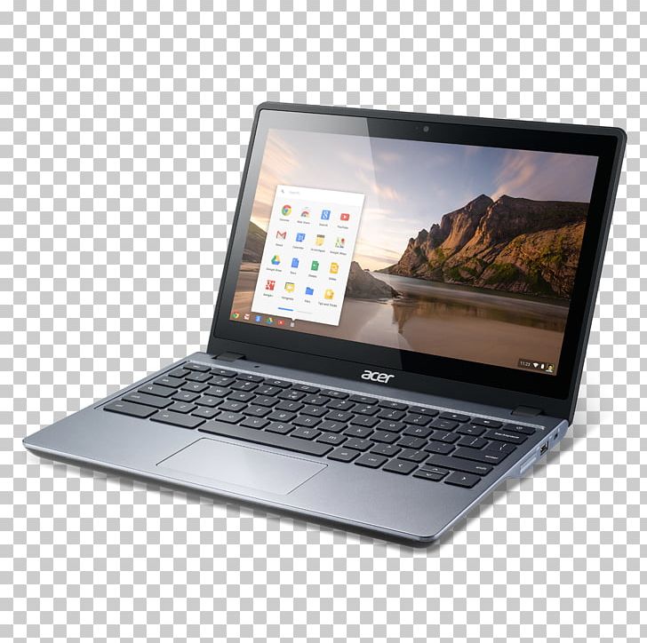 Laptop Acer Chromebook C720 Celeron Intel Core PNG, Clipart, Acer, Acer Chromebook C720p, Celeron, Chromebook, Chrome Os Free PNG Download