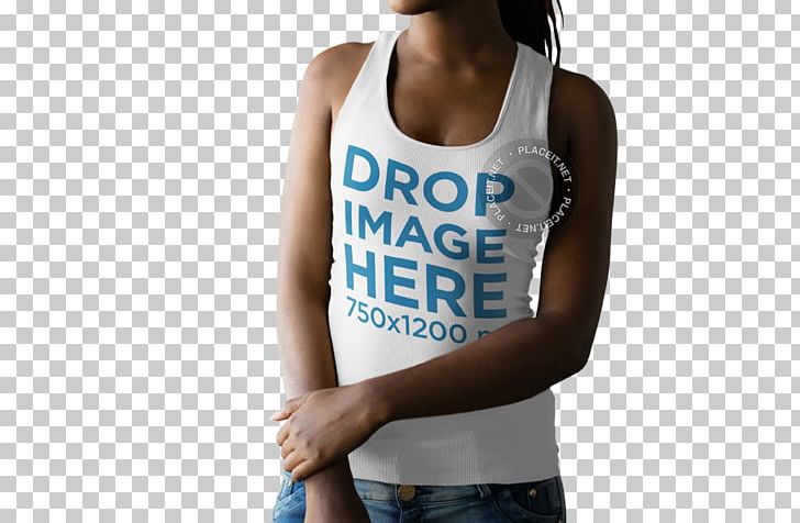 T-shirt Hoodie Sleeveless Shirt PNG, Clipart, Abdomen, Active Undergarment, Arm, Black Woman, Blue Free PNG Download