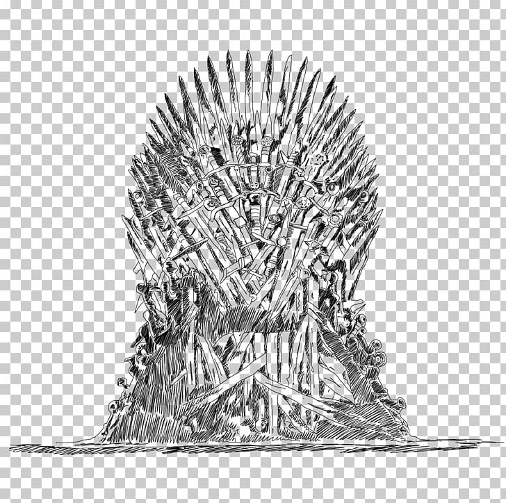 A Game Of Thrones Drawing Line Art PNG, Clipart, Artwork, Black And White, Drawing, Fernsehserie, Flowering Plant Free PNG Download