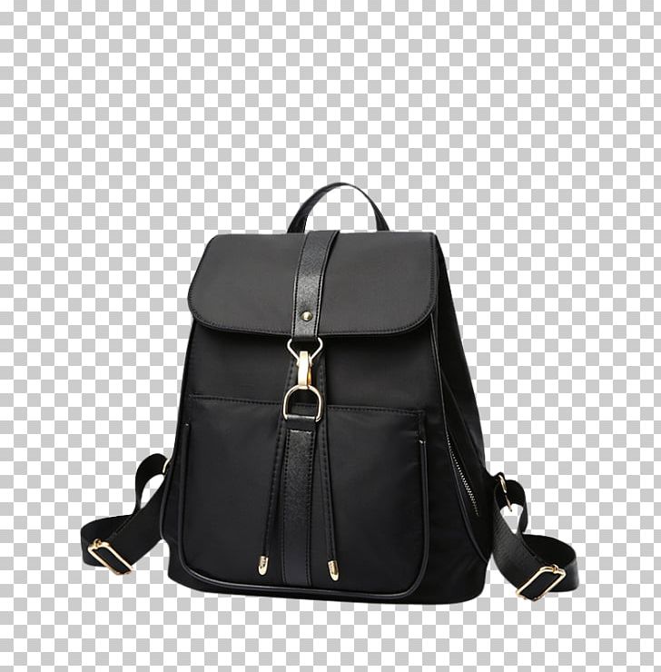 Handbag Backpack Strap Leather Baggage PNG, Clipart, Backpack, Bag, Baggage, Bars And Melody, Black Free PNG Download
