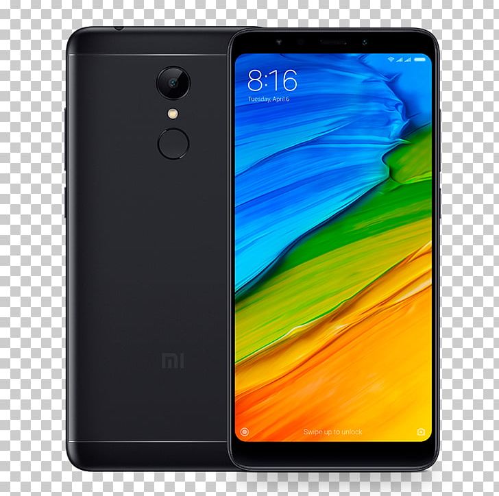 Xiaomi Redmi 5 Plus 64GB Black PNG, Clipart, Comm, Electronic Device, Electronics, Feature Phone, Gadget Free PNG Download