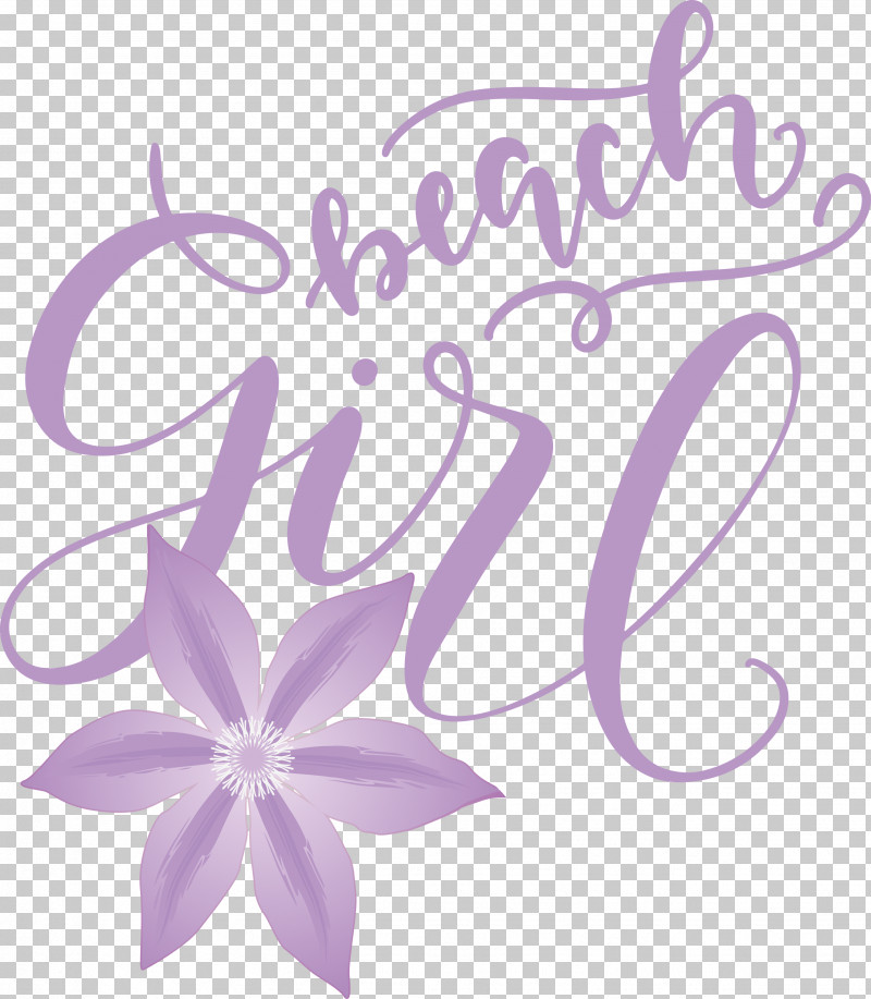 Beach Girl Summer PNG, Clipart, Beach Girl, Floral Design, Geometry, Lavender, Lilac Free PNG Download