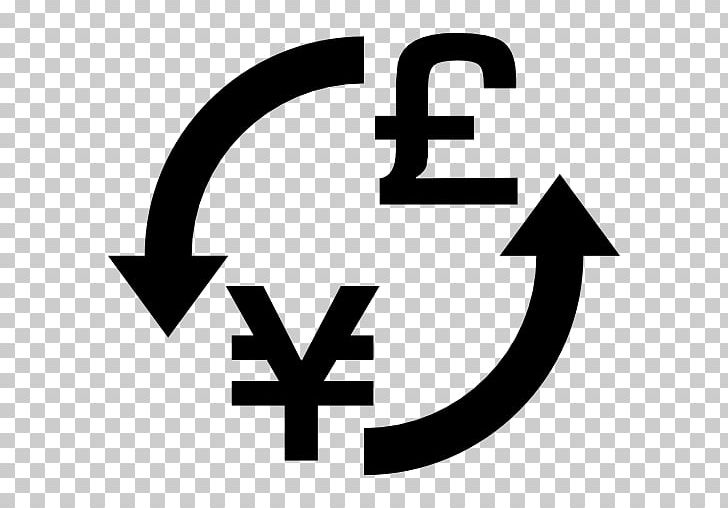 Pound Sign Exchange Rate Pound Sterling Japanese Yen Foreign Exchange Market PNG, Clipart, Area, Black And White, Brand, Computer Icons, Currency Free PNG Download