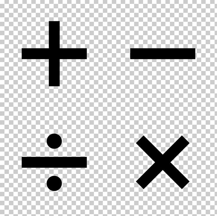 Mathematical Notation Mathematics Operation Symbol Sign PNG, Clipart, Angle, Arithmetic, Binary Operation, Black, Black And White Free PNG Download