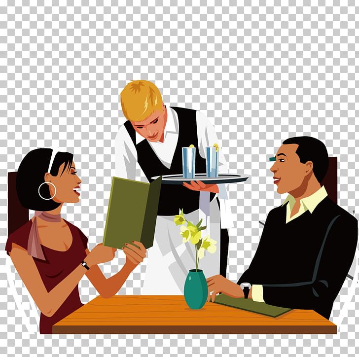Restaurant Eating Couple Meal Illustration PNG, Clipart, Business, Business Consultant, Business Executive, Cartoon, Collaboration Free PNG Download