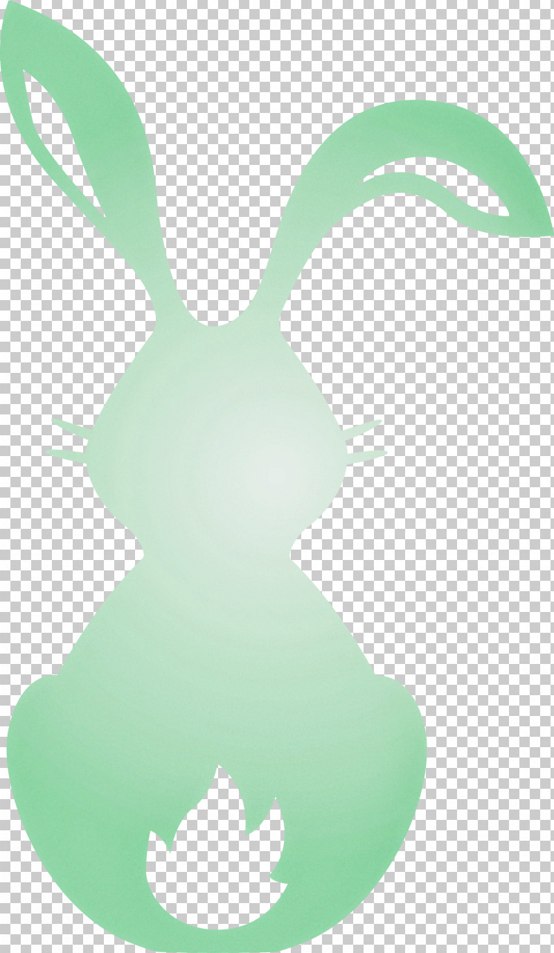 Cute Bunny Easter Day PNG, Clipart, Cute Bunny, Easter Day, Green, Rabbit, Rabbits And Hares Free PNG Download