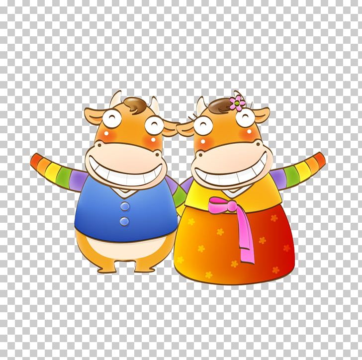 Cattle Cartoon Illustration PNG, Clipart, Animals, Anime Character, Art, Balloon Cartoon, Cartoon Free PNG Download