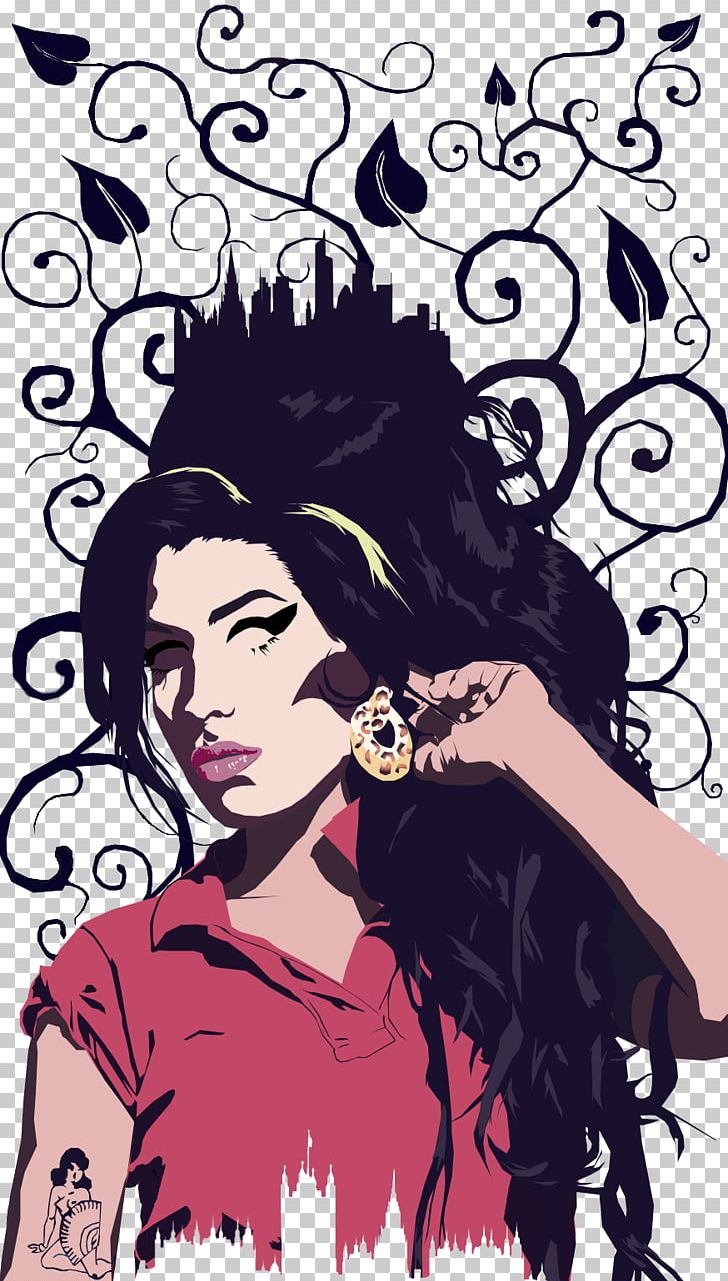 Comics Artist Black Hair Visual Arts Amy Winehouse PNG, Clipart, Album Cover, Amy Winehouse, Art, Artist, Beauty Free PNG Download