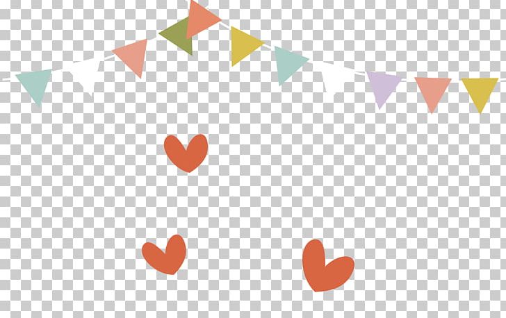 Hand Painted Bunting Hearts PNG, Clipart, Angle, Background Decoration, Bunting, Bunting Vector, Color Free PNG Download