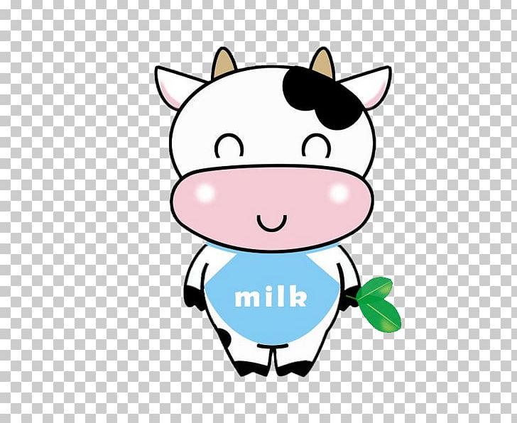 Free cow milk - Vector Art