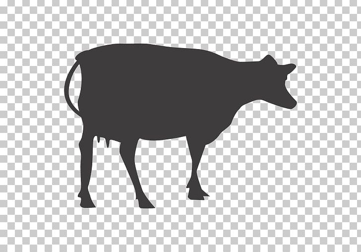 Cattle Silhouette PNG, Clipart, Animals, Black And White, Bull, Cattle, Cattle Like Mammal Free PNG Download