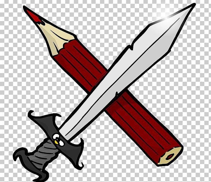 Pencil Sword Drawing PNG, Clipart, Cold Weapon, Colored Pencil, Crayon, Drawing, Eraser Free PNG Download