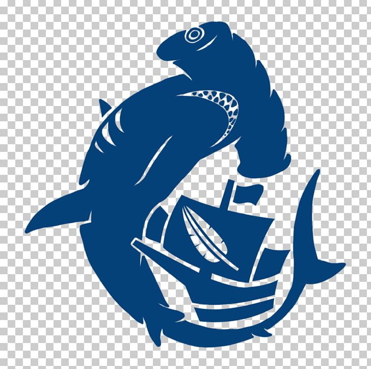 Shark Cobalt Blue Marine Mammal PNG, Clipart, Animals, Artwork, Black And White, Blue, Brand Free PNG Download