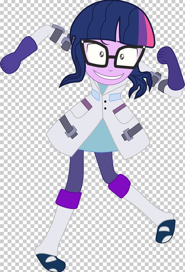 Twilight Sparkle Fluttershy Pinkie Pie Mad Scientist My Little Pony: Equestria Girls PNG, Clipart, Art, Baseball Equipment, Cartoon, Clothing, Equestria Free PNG Download