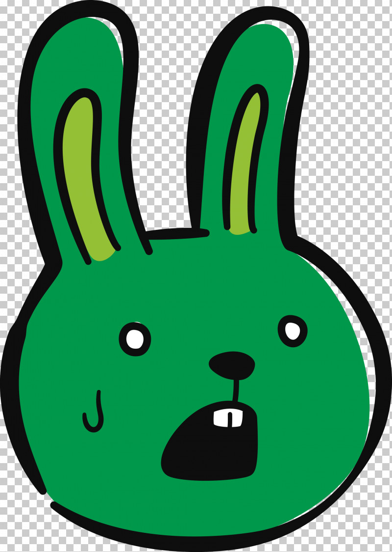 Green Snout Rabbit Meter PNG, Clipart, Cartoon Rabbit, Cute Rabbit, Green, Meter, Rabbit Free PNG Download