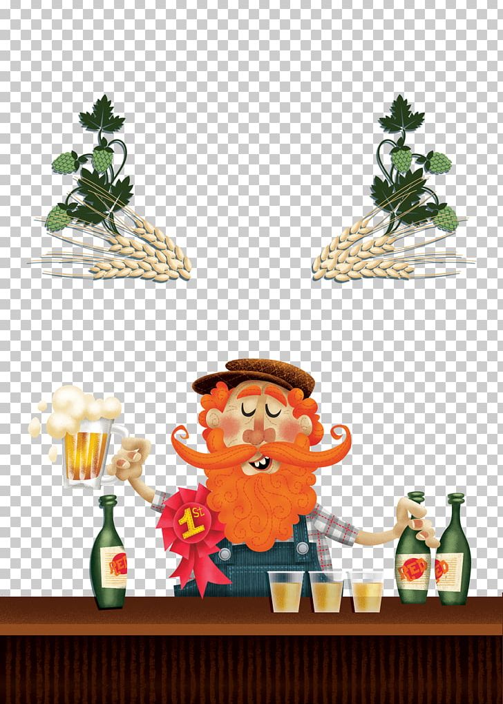 Wheat Beer Drink PNG, Clipart, Beer, Business Man, Cartoon, Christmas, Christmas Decoration Free PNG Download