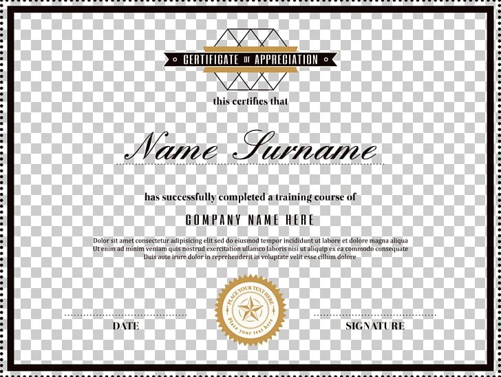 Academic Certificate Photography Diploma Template PNG, Clipart, Art, Brand, Certificate, Certificate Border, Certificate Templates Free PNG Download