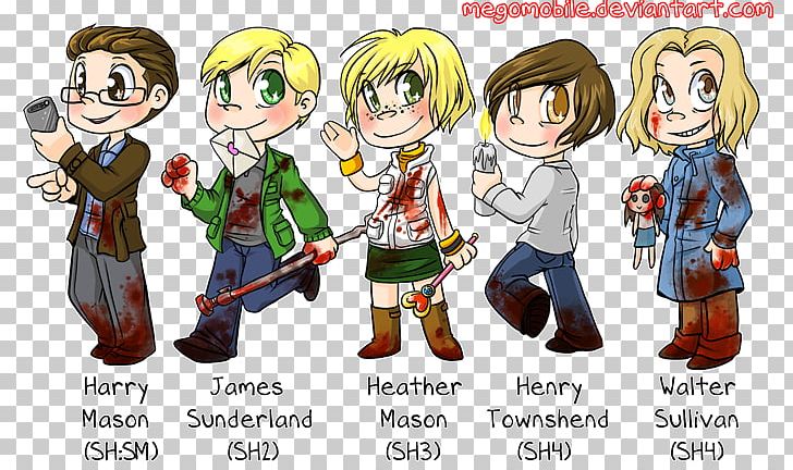 Heather Mason Silent Hill 3 Silent Hill 4: The Room Fan Art James Sunderland PNG, Clipart,  Free PNG Download