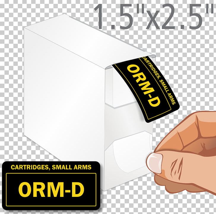 ORM-D Paper Label Dispenser Sticker PNG, Clipart, Brand, Fedex, Fedex Ground, Label, Label Dispenser Free PNG Download