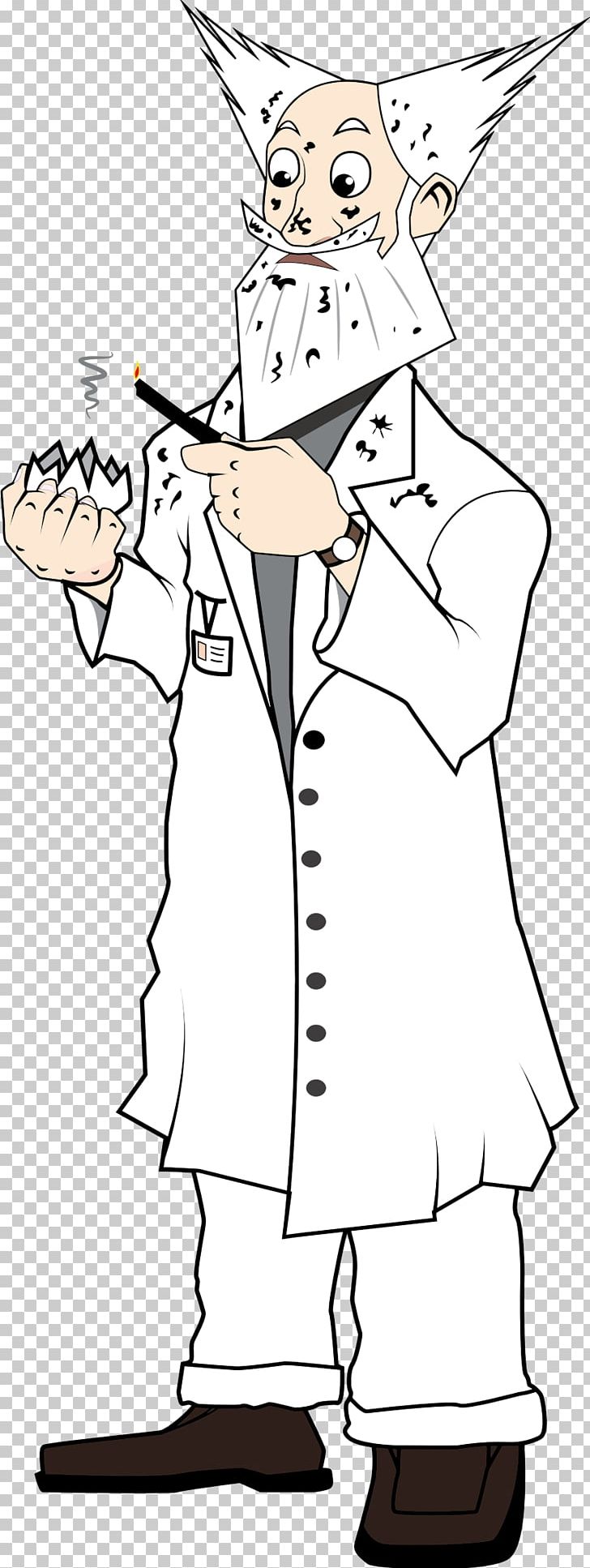 Drawing Scientist PNG, Clipart, Arm, Art, Artwork, Black And White, Cartoon Free PNG Download