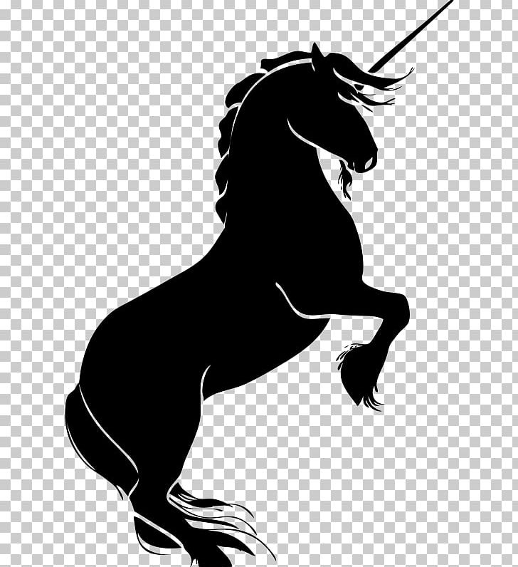 Horse Rearing Unicorn Silhouette PNG, Clipart, Animals, Art, Black, Carnivoran, Dog Like Mammal Free PNG Download