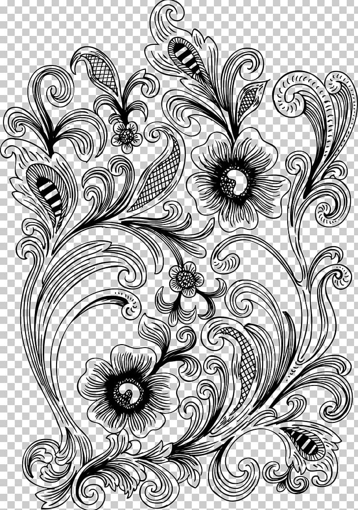 Pyrography Ornament Pattern PNG, Clipart, Abstrack, Art, Black And White, Circle, Damask Free PNG Download