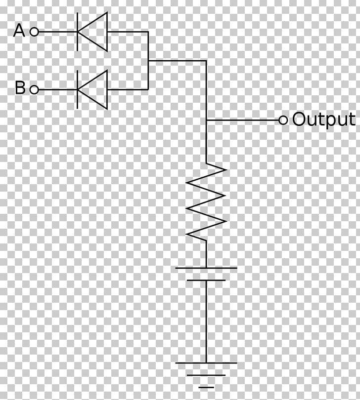 Logic Gate AND Gate Diode /m/02csf PNG, Clipart, And Gate, Angle, Area, Area M, Black And White Free PNG Download